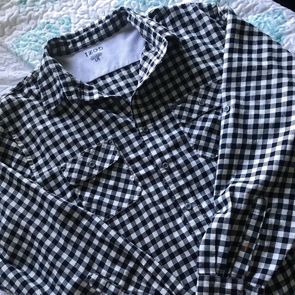 Checkered IZOD Essential Flannel - Picture 1 of 8